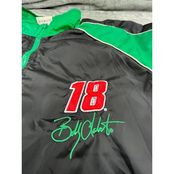 Vintage NASCAR Bobby Labonte Jacket Mens XL Winners Circle Windbreaker 18 Racing - Picture 11 of 14